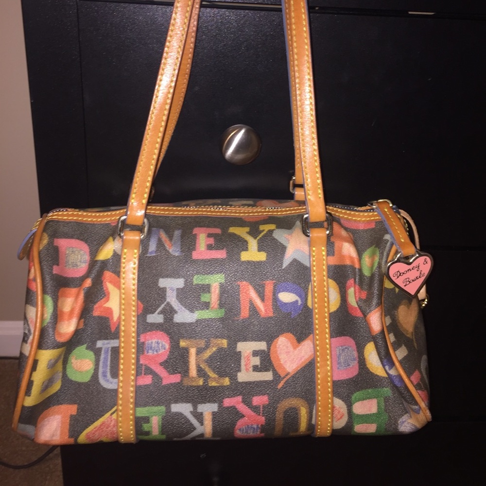 Authentic Dooney & Bourke barrel bag